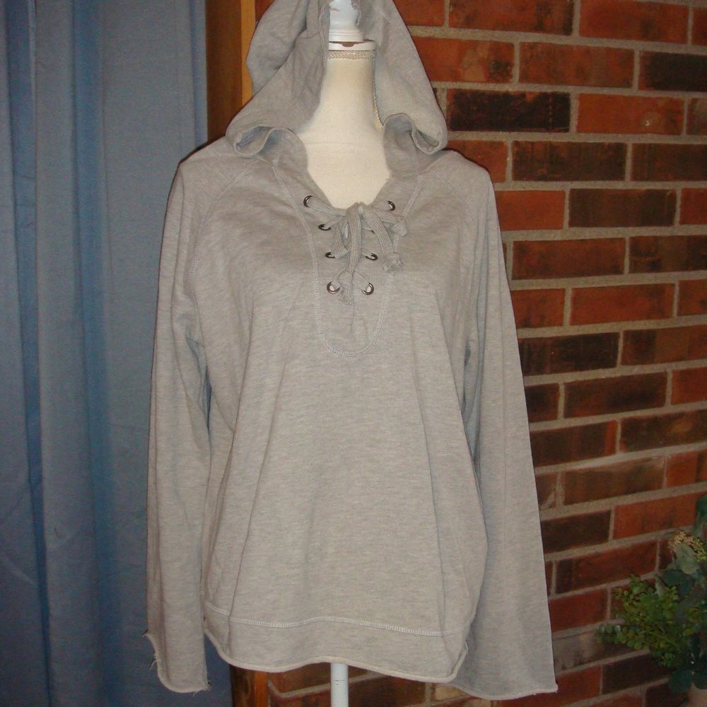 Sanctuary Lace Up Hoodie XL
